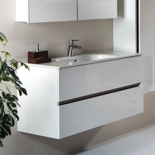 Тумба под раковину Armadi Art Vallessi 100см белый 837-100-W